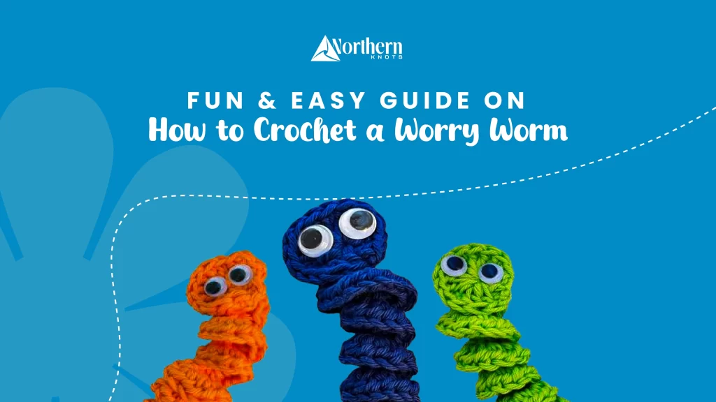 crochet worry worm